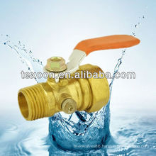 143-MCP Regular Port Brass Mini Ball Valve, Aluminum Composite Pipeline